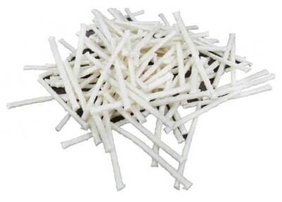Mum İpi Fitil Hazır Kesilmiş 4 Cm 2500 Adet